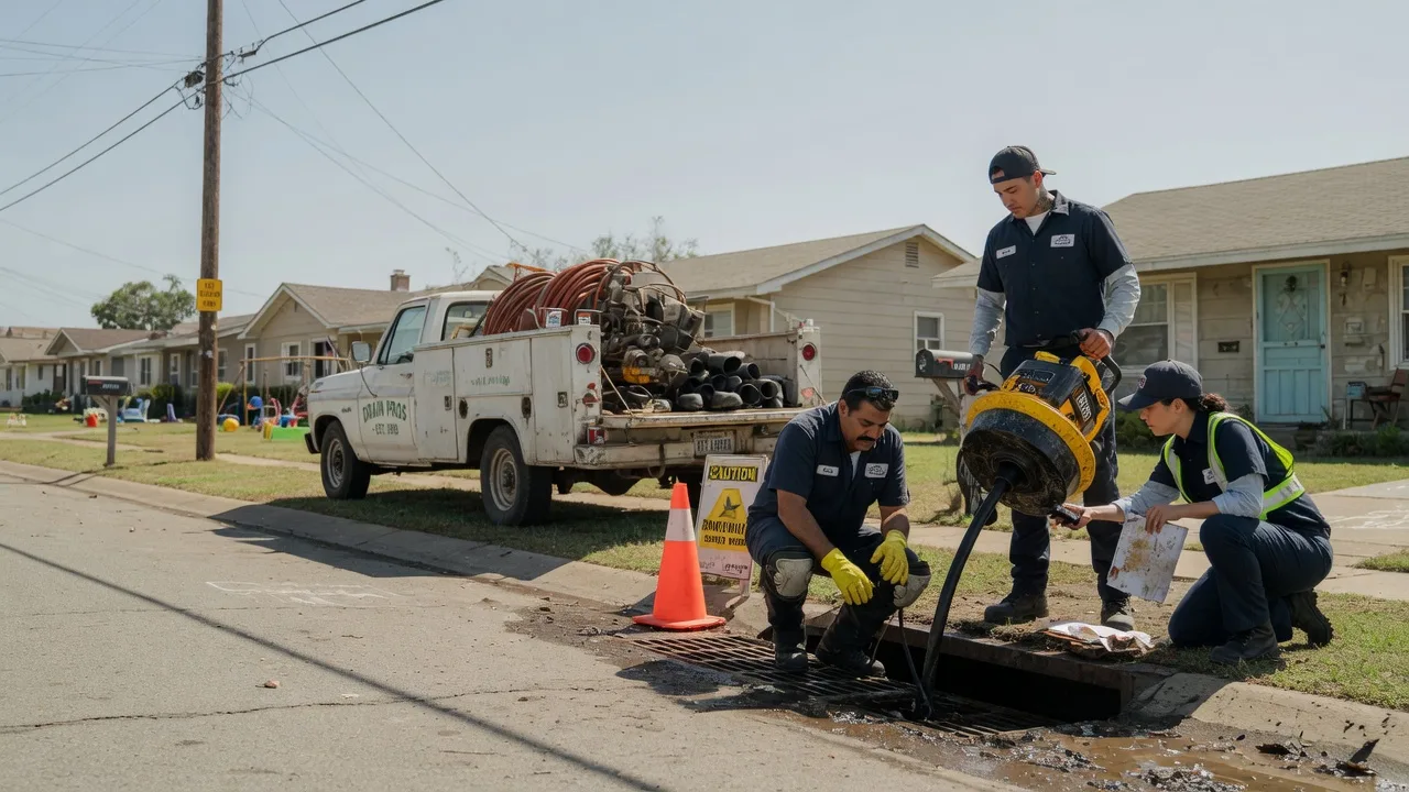 Drain Cleaning in Marland, OK near me